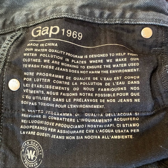 GAP 1969 cut-off Jean shorts, sz 24 - Picture 5 of 5